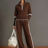 Marietta – Bluse und Hose mit weiten Beinen