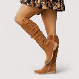 Teresa™ | Bequeme und warme Wildlederstiefel für Frauen